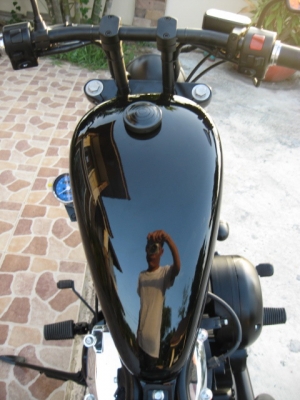 yamaha dragstar400 แต่งบ้อบเบอร์