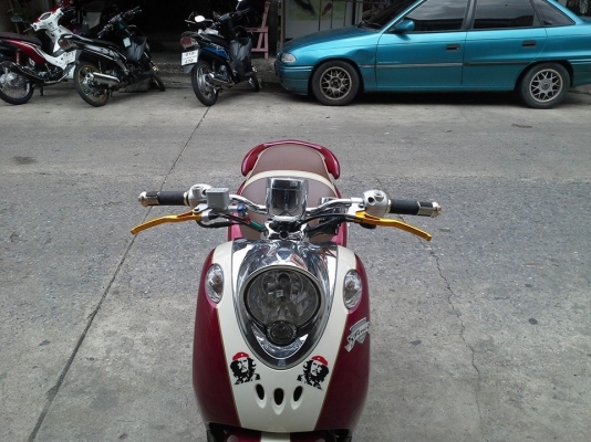 Fino ปี 55 สีแดง เลือดหมู เกย์แยก เครื่องเดิม แน่นๆ เอกสารครบ ราคา