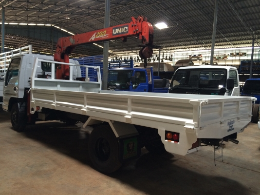 ขายรถ6ล้ออีซูซุ NPR 140แรง ติดเครนยูนิค 2.9 ตัน 4 ปลอก รถมือสองสภาพดีจากญี่ปุ่น จดทะเบียนใหม่ พร้อมใช้