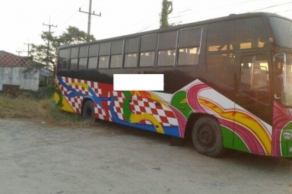 ขายรถทัวร์ Benz หกล้อ เครื่อง EP100 turbo ยาว 12 m 48 ที่นั่ง พร้อมใช้ Tel.088-4501277