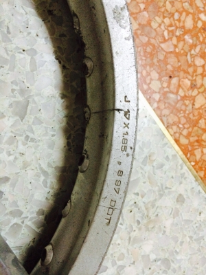 ขายล้อ DID. Japan. ขอบ17. 1.85 ไม่คตไม่ดุ้ง 1คู่