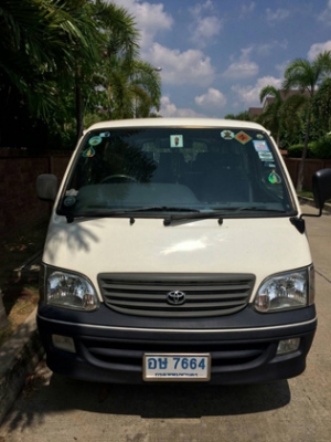 +++ รถตู้ TOTOTA COMMMUTER รถบ้านมือเดียว