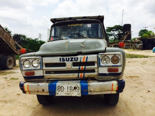ขายรถดั๊ม อีซูซุ เครื่อง6BD1 165 แรง  เกียร์เดิม เฟืองท้ายเดิม(TX)  แคซซีสวย พวงมาลัยพาวเวอร์