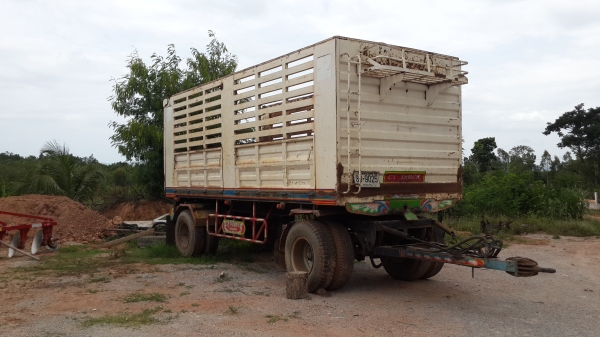 ขายหางพ่วง 2 คาน ยาว 6.20 ม. ดรั้มได้ ช่วงล่างสามมิตรสูง 2 ม. ปี 51