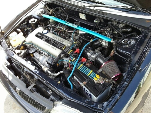 นิสสัน 99 วางSR ออโต้ แก๊สหัวฉีด ขับมัน แต่งเยอะ