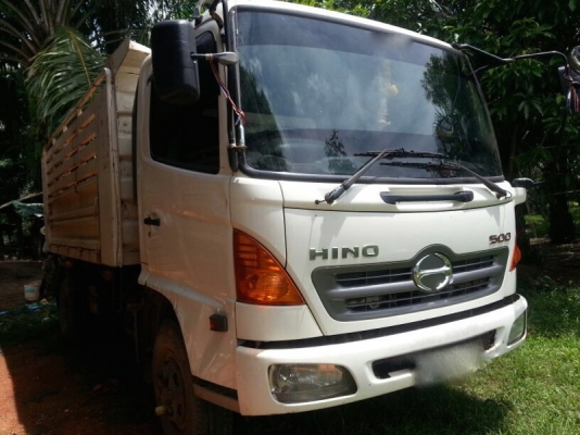 รถฮีโน่ 6 ล้อดั้ม 175 แรงม้า. ปี 53  ( รถวิ่ง 12x,xxx กม. )  สนใจติดต่อ  081 - 6079515