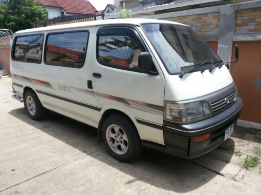 รถตู้ HIACE 96 พาวเวอร์ วัดรอบ สวยเดิม เครื่อง 2 L แน่น ๆ ( 1.55 แสน)