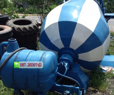 ขายโม่ปูน ขนาด 2.5 คิว ถอดออกจากรถ 6 ล้อ ขนาดกลาง ISUZU 115 แรงม้า