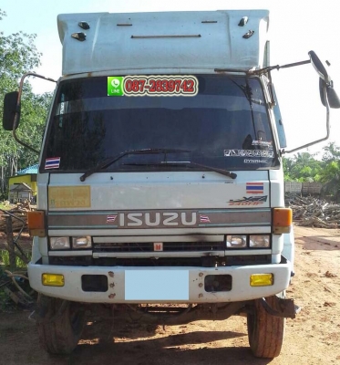 ขายรถดั้มพ์พ่วง 18 ล้อ แม่-ลูก ISUZU 240 แรงม้า
