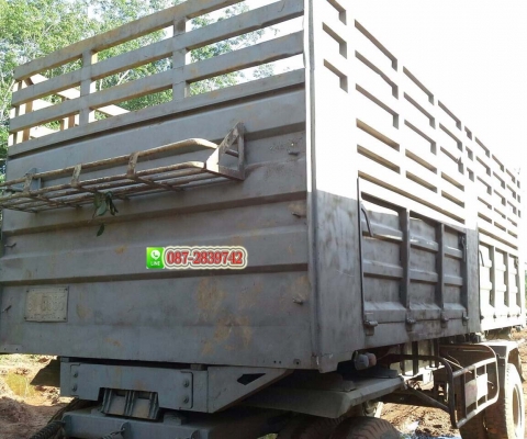 ขายรถดั้มพ์พ่วง 18 ล้อ แม่-ลูก ISUZU 240 แรงม้า