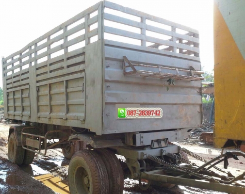 ขายรถดั้มพ์พ่วง 18 ล้อ แม่-ลูก ISUZU 240 แรงม้า