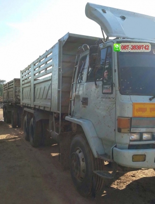 ขายรถดั้มพ์ 22 ล้อ พ่วงแม่-ลูก ISUZU