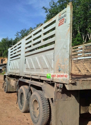 ขายรถดั้มพ์ 22 ล้อ พ่วงแม่-ลูก ISUZU