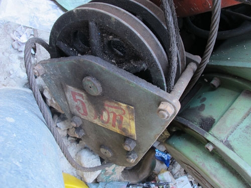 ขายรอกเครนไฟฟ้า5ตันพร้อมรางเลื่อนยาว12เมตรพร้อมใช้