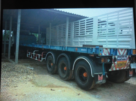 หัวลากหางเพื้นเรียบ HINO 260 แรงหาง 12 เมตรหาง 3 เพลาแท้