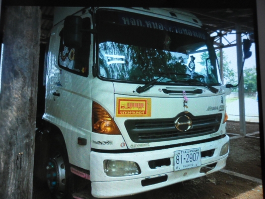 หัวลากหางเพื้นเรียบ HINO 260 แรงหาง 12 เมตรหาง 3 เพลาแท้