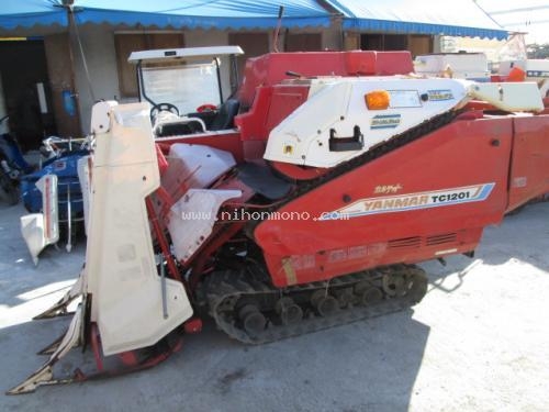 รถเกี่ยวข้าวนั่งขับ!!!! รหัสสินค้า : 13001492  ยี่ห้อ : YANMAR รุ่น : TC1201