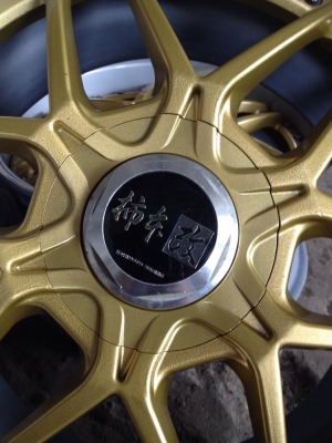 ขายล้อ SSR 2 ชิ้นแท้ขอบ 17 หน้า8.5 หลัง9.5 4,5/114.3 หล่อๆ ครับ