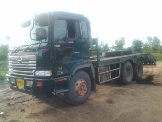 สิบล้อ ฮีโน่โปรเฟียร์ คัสซี เอสเอส เครื่องEM100 เครื่อง 260 แรงม้า บรรทุกรถแบคโฮขนาด 200 ได้