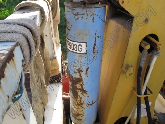 รถบรรทุก 6ล้อ HINO MEGA FG ติดเครน 3ตัน