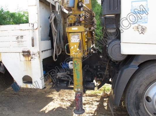 รถบรรทุก 6ล้อ HINO MEGA FG ติดเครน 3ตัน