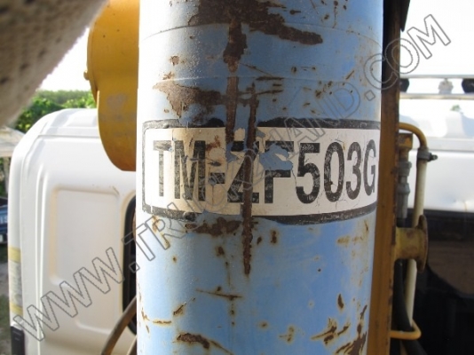 รถบรรทุก 6ล้อ HINO MEGA FG ติดเครน 3ตัน