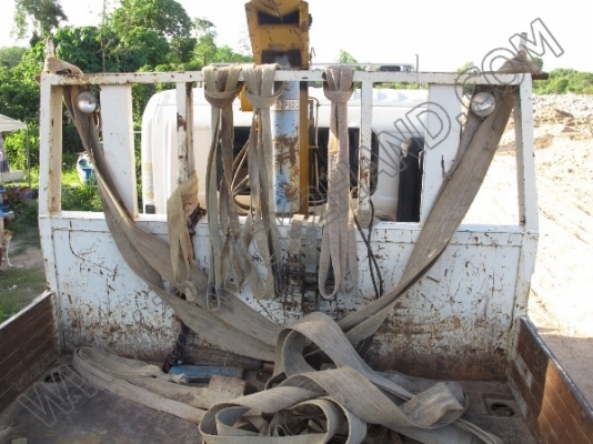 รถบรรทุก 6ล้อ HINO MEGA FG ติดเครน 3ตัน