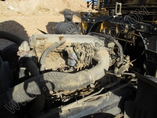 รถบรรทุก 6ล้อ HINO MEGA FG ติดเครน 3ตัน