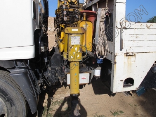 รถบรรทุก 6ล้อ HINO MEGA FG ติดเครน 3ตัน