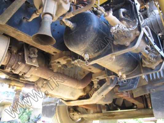 รถบรรทุก 6ล้อ HINO MEGA FG ติดเครน 3ตัน