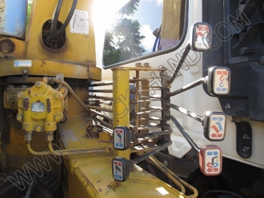 รถบรรทุก 6ล้อ HINO MEGA FG ติดเครน 3ตัน