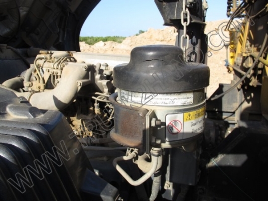 รถบรรทุก 6ล้อ HINO MEGA FG ติดเครน 3ตัน