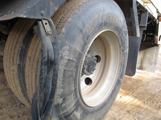 รถบรรทุก 6ล้อ HINO MEGA FG ติดเครน 3ตัน