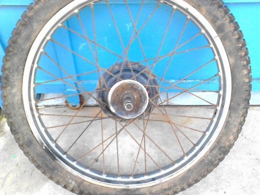 ขายล้อหน้าเดิม dt125