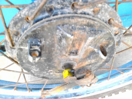 ขายล้อหน้าเดิม dt125