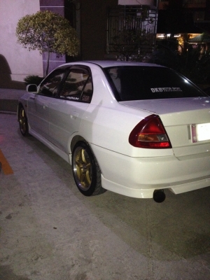 97 มิตซูบิชิท้ายเบนซ์ 1.5 เกียร์ธรรมดา แต่ง EVO 4 สภาพแต่งสวย