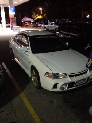97 มิตซูบิชิท้ายเบนซ์ 1.5 เกียร์ธรรมดา แต่ง EVO 4 สภาพแต่งสวย
