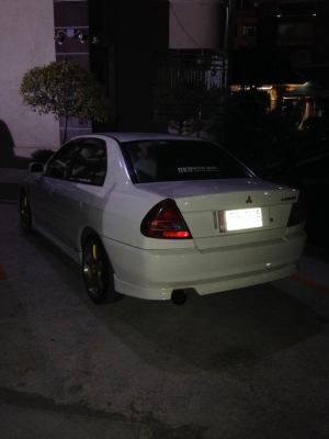 97 มิตซูบิชิท้ายเบนซ์ 1.5 เกียร์ธรรมดา แต่ง EVO 4 สภาพแต่งสวย