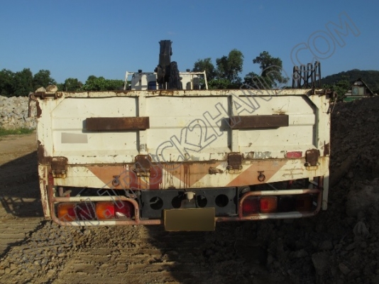 รถบรรทุก 6ล้อ HINO FG8J ติดเฮี๊ยบ รถบรรทุก 6ล้อ HINO FG8J ติดเฮี๊ยบ