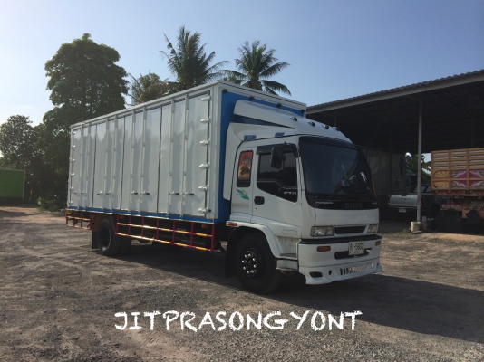 ขาย ISUZU DECA FTR 200 แรง ( EURO 2 ) ปี 2547 ตู้ประตู 10 บานไม่มีเสากลาง ขาย ISUZU DECA FTR 200 แรง ( EURO 2 ) ปี 2547 ตู้ประตู 10 บานไม่มีเสากลาง