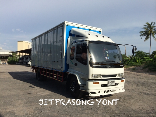 ขาย ISUZU DECA FTR 200 แรง ( EURO 2 ) ปี 2547 ตู้ประตู 10 บานไม่มีเสากลาง ขาย ISUZU DECA FTR 200 แรง ( EURO 2 ) ปี 2547 ตู้ประตู 10 บานไม่มีเสากลาง