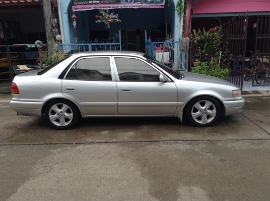 ขายครับ TOYOTA AE 110 1.5 GXI ปี 97 สีภายนอกสวย ทรงดี หน้าหลังเดิม ไม่มีชนหนัก ห้องเครื่องสวย เครื่องดีมากแห้งๆ ไม่เยิ้มเลย ควันไม่มีไหล เกียรดีมากไม่หอนไม่เยิ้ม สมบูรสุดๆ แอรหนาวๆเลย ภายในสวยไม่มีขาด แตก หัก ระบบไฟครบๆ ช่วงล่างโคตรดี แม็ก ของ 15 สวยๆ รถแ ขายครับ TOYOTA AE 110 1.5 GXI ปี 97 สีภายนอกสวย ทรงดี หน้าหลังเดิม ไม่มีชนหนัก ห้องเครื่องสวย เครื่องดีมากแห้งๆ ไม่เยิ้มเลย ควันไม่มีไหล เกียรดีมากไม่หอนไม่เยิ้ม สมบูรสุดๆ แอรหนาวๆเลย ภายในสวยไม่มีขาด แตก หัก ระบบไฟครบๆ ช่วงล่างโคตรดี แม็ก ของ 15 สวยๆ รถแ