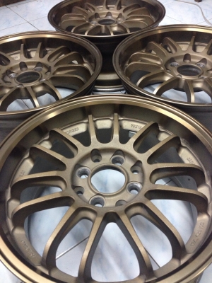 ล้อ RE30 15x7 ET38 เนียนๆ ไม่มีซ่อม ไม่มีเบียด ชุดละ 8,600 บาท