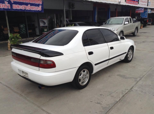 ขายครับ TOYOTA CORONA 2.0 ปี 94 แกส LPG ถังโดนัท สีภายนอกสวยมากเพิ่งทำมาใหม่ กะจังตัวนอก เครื่องดีแห้งๆ นิ่ง ไม่มีสั่น ควันไม่ไหล เกียรธรรมดาเข้านิ่มทุกเกียร ช่วงล่างแน่นๆ พวงมาลัยพาวเวอร์ ไฟฟ้าทั้งคัน ใช้ได้หมด ภายในสวยๆไม่มีแตก ไม่มีหัก เบาะ ไม่มีขาด แอ