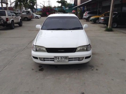 ขายครับ TOYOTA CORONA 2.0 ปี 94 แกส LPG ถังโดนัท สีภายนอกสวยมากเพิ่งทำมาใหม่ กะจังตัวนอก เครื่องดีแห้งๆ นิ่ง ไม่มีสั่น ควันไม่ไหล เกียรธรรมดาเข้านิ่มทุกเกียร ช่วงล่างแน่นๆ พวงมาลัยพาวเวอร์ ไฟฟ้าทั้งคัน ใช้ได้หมด ภายในสวยๆไม่มีแตก ไม่มีหัก เบาะ ไม่มีขาด แอ