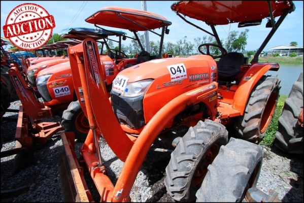 AUC 4 Code 041 แทรกเตอร์ KUBOTA L3608 ราคา เริ่มต้นการประมูล 240,000 บาท AUC 4 Code 041 แทรกเตอร์ KUBOTA L3608 ราคา เริ่มต้นการประมูล 240,000 บาท