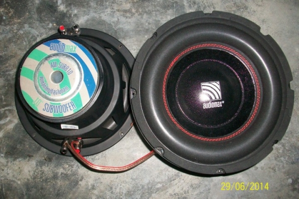 10" ว้อยคู่ ว้อย2" แม่เหล็ก2ก้อน 140/20x2 โคลงปั้ม