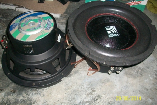 10" ว้อยคู่ ว้อย2" แม่เหล็ก2ก้อน 140/20x2 โคลงปั้ม