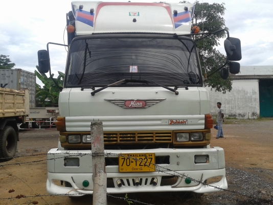 10ล้อล่อง 1เพลา HINO F17 รถสวยพร้อมใช้งาน เครื่องดี คัทซีสวย ราราคุยได้ 087-2976734
