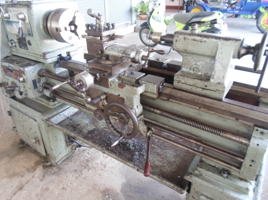 เครื่องกลึง5 ฟุต 3 เพลา เกียร์บล็ก ต้าชิง 500A   พร้อมใช้ 65,000